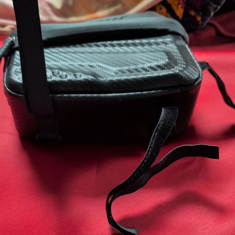 Black Transparent Cell Phone Carrying Case For Bicycle